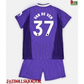 Tottenham Hotspur Micky van de Ven #37 Tredje Kläder Barn 2026-27 Kortärmad (+ Korta byxor)
